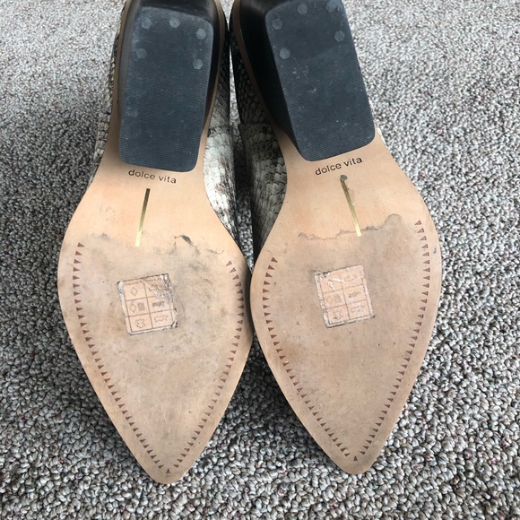 Dolce Vita Snakeskin Issa Boot, 10 - Picture 5 of 6